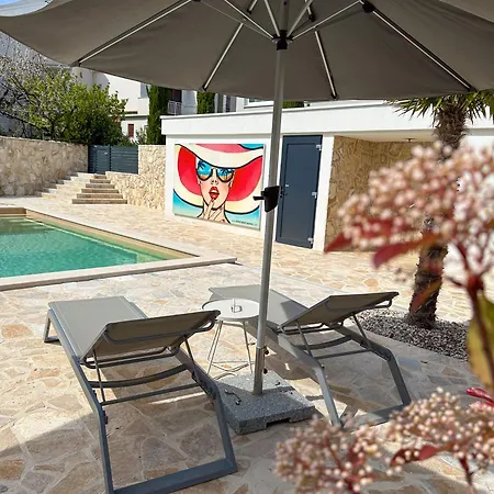 Apartment Baska, Exklusive Mit Poolarea In Baska, Krk - Kroatien Baska (Krk)