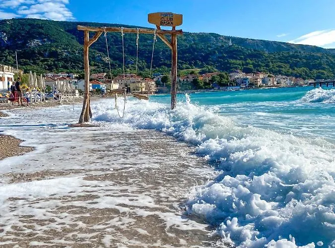 Baska, Exklusive Mit Poolarea In Baska, Krk - Kroatien Apartment