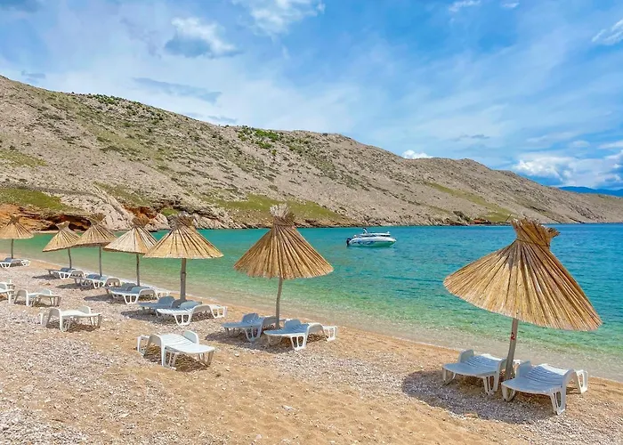 Baska, Exklusive Mit Poolarea In Baska, Krk - Kroatien Apartment