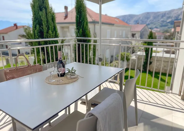 Baska, Exklusive Mit Poolarea In Baska, Krk - Kroatien Apartment Baska (Krk)