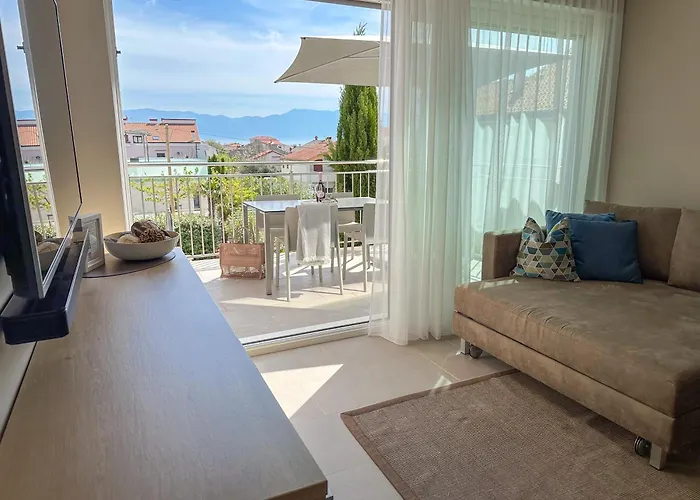 Baska, Exklusive Mit Poolarea In Baska, Krk - Kroatien Apartment