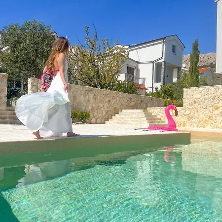 Apartamento Baska, Exklusive Mit Poolarea In Baska, Krk - Kroatien