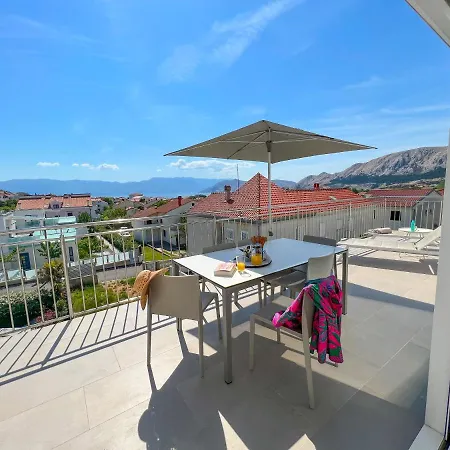 Baska, Exklusive Mit Poolarea In Baska, Krk - Kroatien *