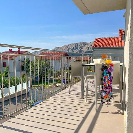 Apartamento Baska, Exklusive Mit Poolarea In Baska, Krk - Kroatien Baška