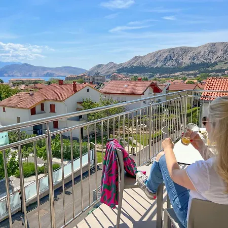 Baska, Exklusive Mit Poolarea In Baska, Krk - Kroatien Apartamento Baška