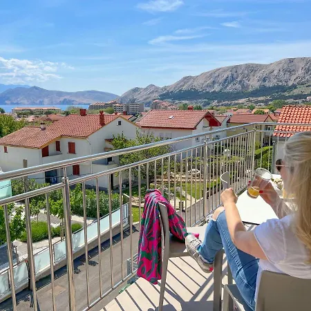 Baska, Exklusive Mit Poolarea In Baska, Krk - Kroatien Apartment Baška