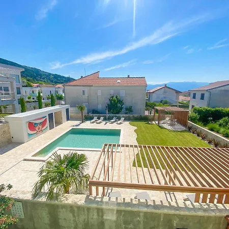 Baska, Exklusive Mit Poolarea In Baska, Krk - Kroatien