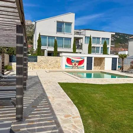 Baska, Exklusive Mit Poolarea In Baska, Krk - Kroatien