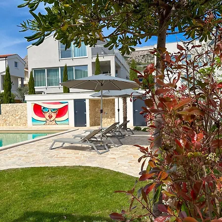 Baska, Exklusive Mit Poolarea In Baska, Krk - Kroatien *
