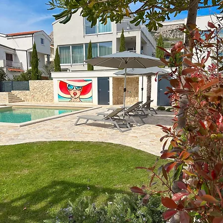 Baska, Exklusive Mit Poolarea In Baska, Krk - Kroatien