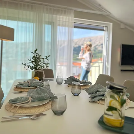 Baska, Exklusive Mit Poolarea In Baska, Krk - Kroatien Apartamento *