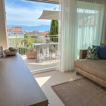 Baska, Exklusive Mit Poolarea In Baska, Krk - Kroatien Apartamento