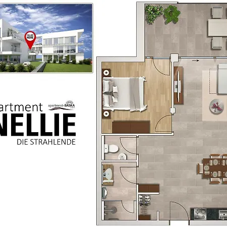 Baska, Exklusive Mit Poolarea In Baska, Krk - Kroatien *