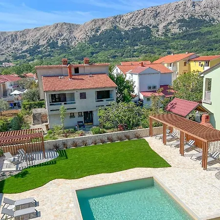 Baska, Exklusive Mit Poolarea In Baska, Krk - Kroatien Apartment Baška