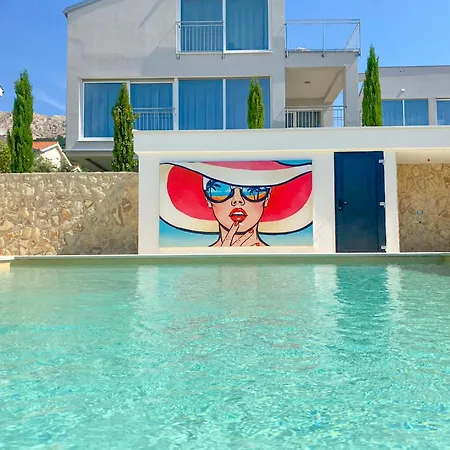 Baska, Exklusive Mit Poolarea In Baska, Krk - Kroatien Apartment *