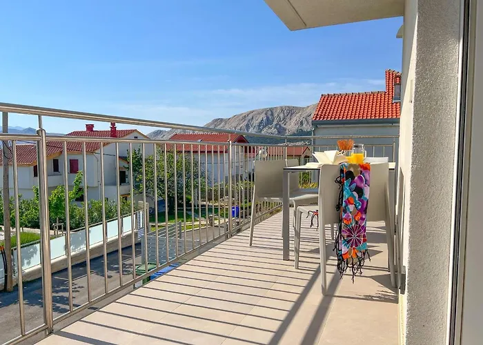 Apartamento Baska, Exklusive Mit Poolarea In Baska, Krk - Kroatien Baška