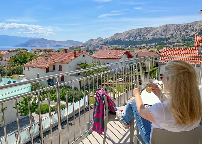 Baska, Exklusive Mit Poolarea In Baska, Krk - Kroatien Apartamento Baška