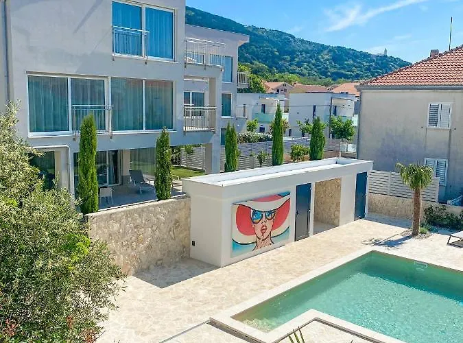 Baska, Exklusive Mit Poolarea In Baska, Krk - Kroatien *